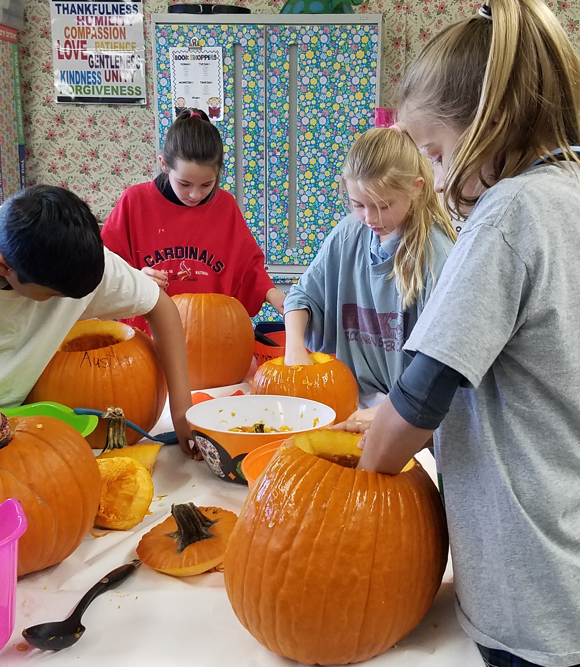 Pumpkin carving